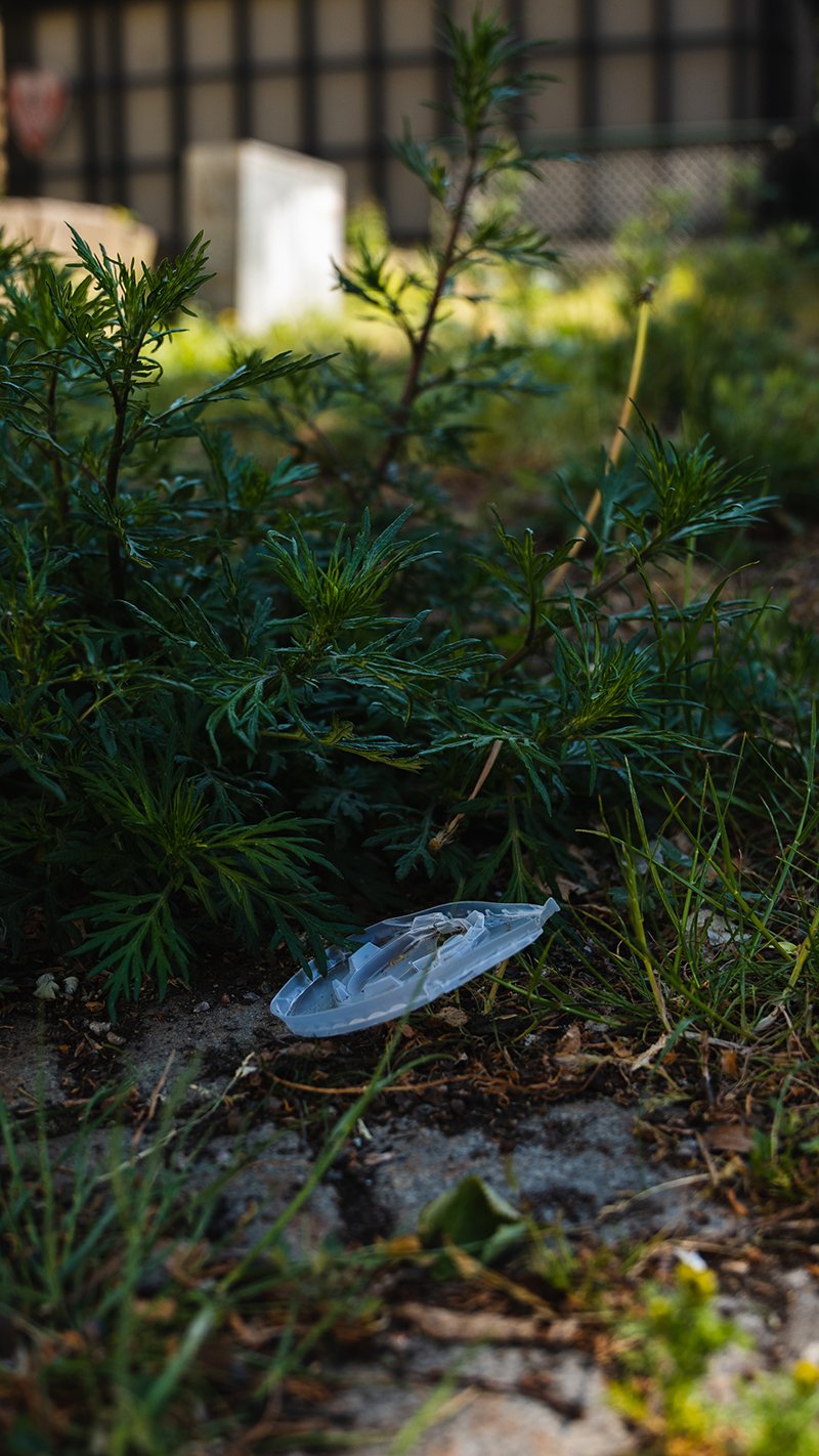 Skräp i staden - mindre